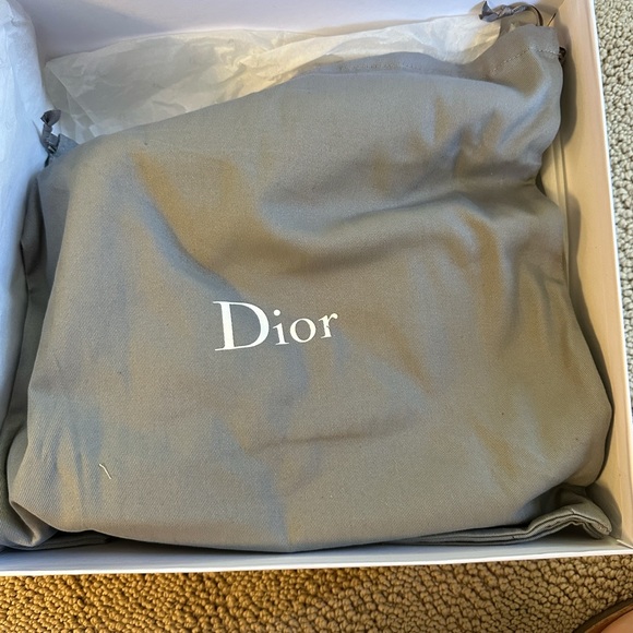 Dior calfskin and suede high top sneakers black size 39.5 - Picture 5 of 7